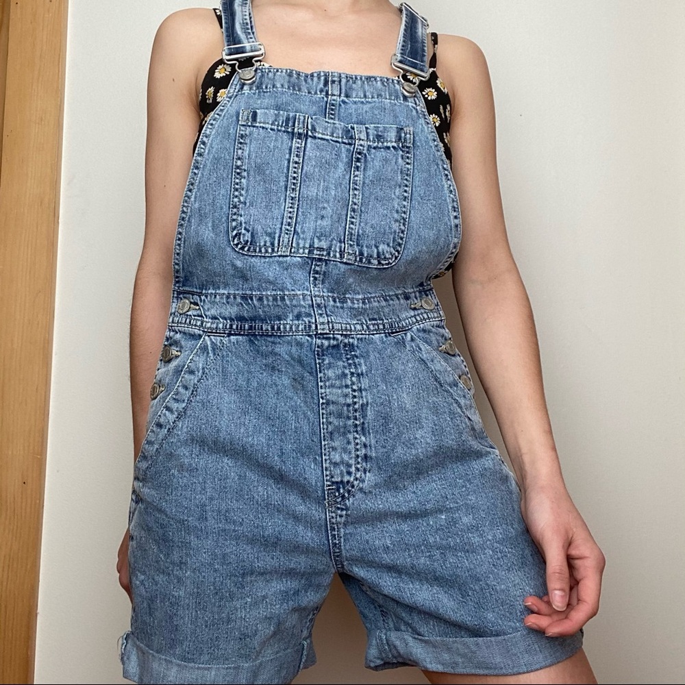 SOLD - (WO) Oversized Overall Shorts